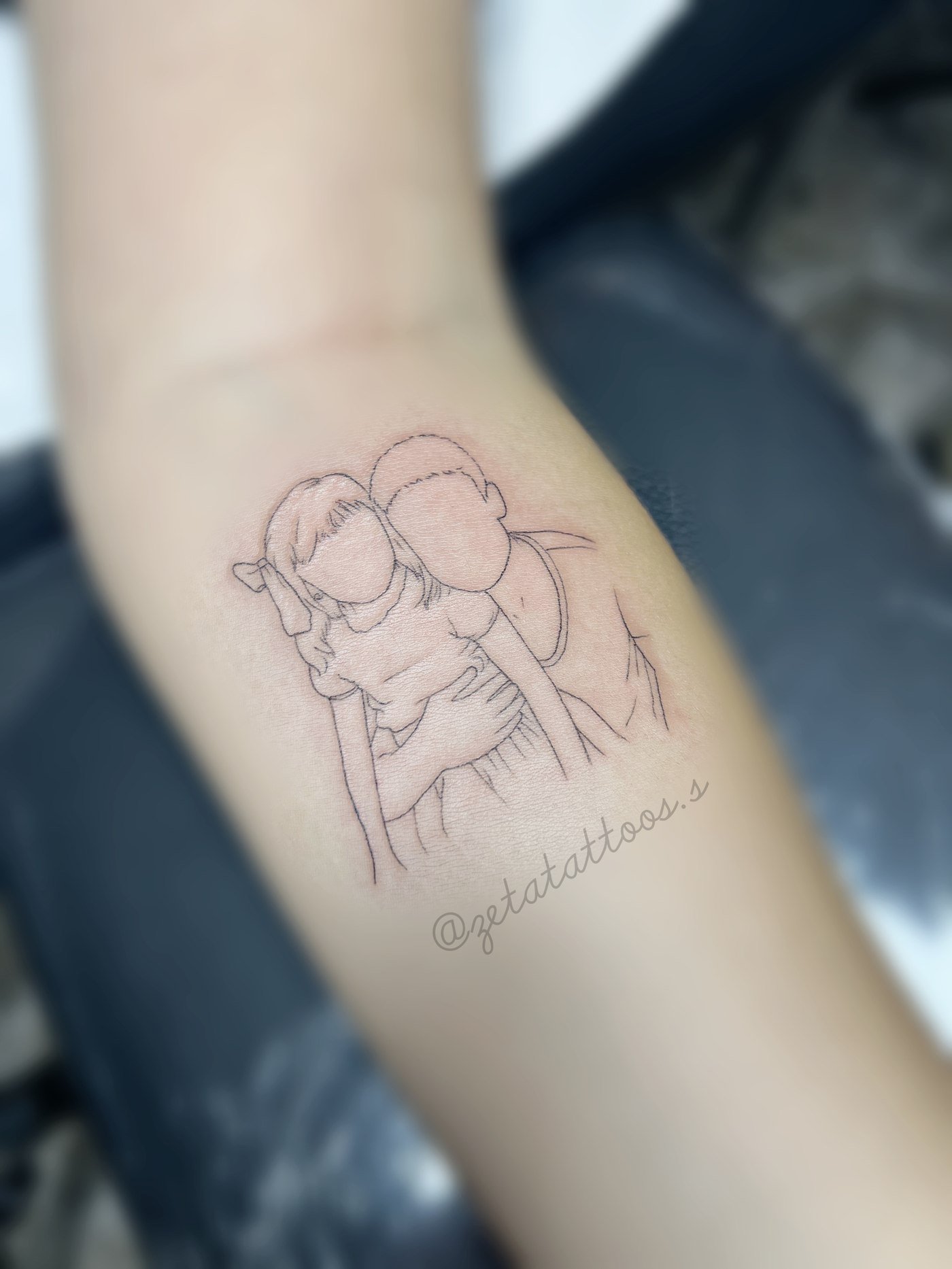 Abrazo madre e hijo