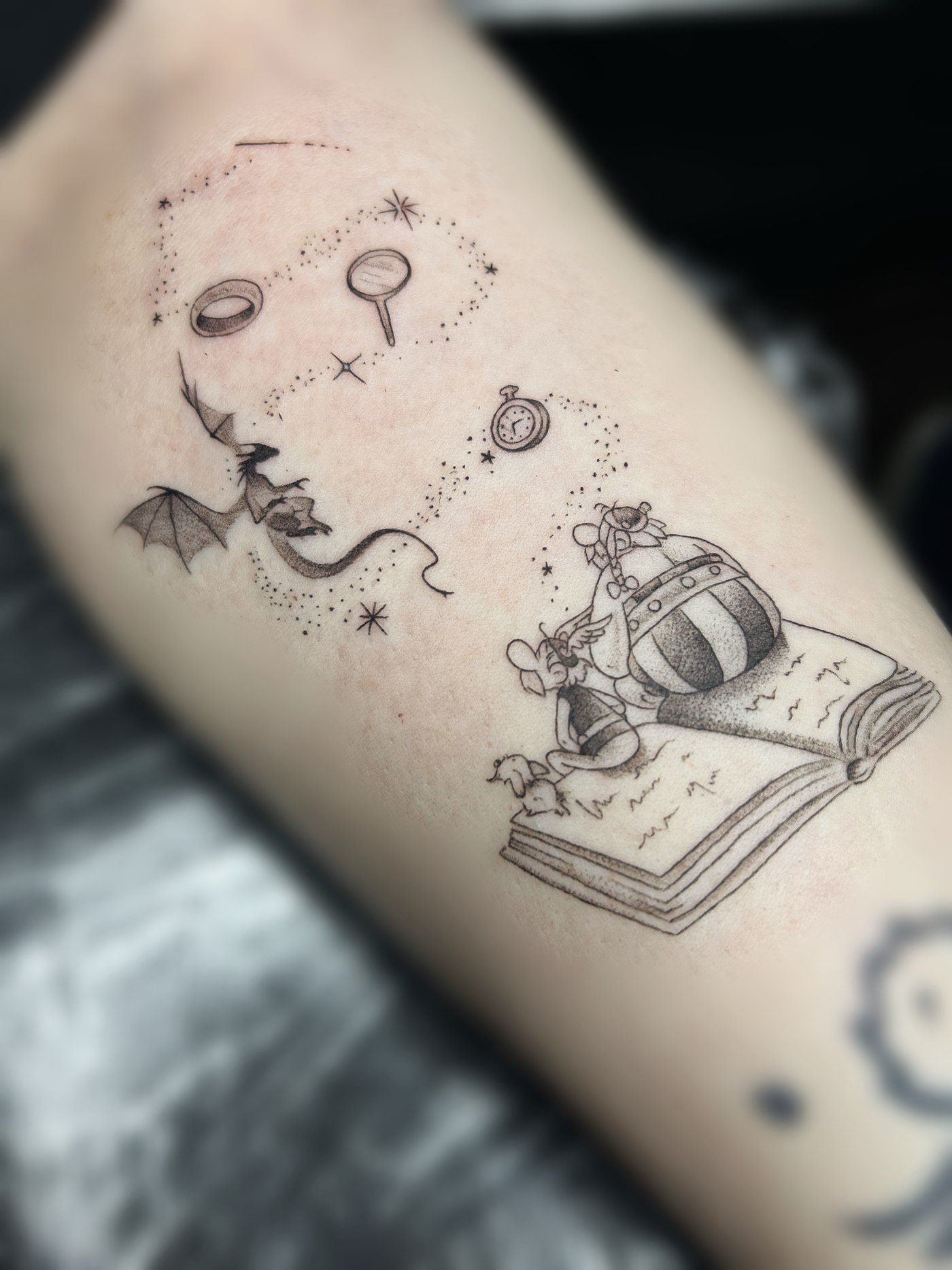 Ilustración de cuento
